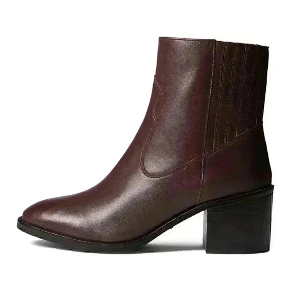 42 GOLD Womens Miley Burgundy Leather. SIZE 8 BRAND NEW - Picture 2 of 11